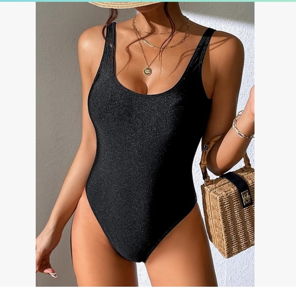 DIXPERFECT Malibu Retro 80s/90s Inspired High Cut Low Back One Piece